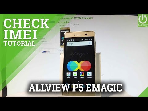 How to Check IMEI in ALLVIEW P5 eMagic - IMEI Access