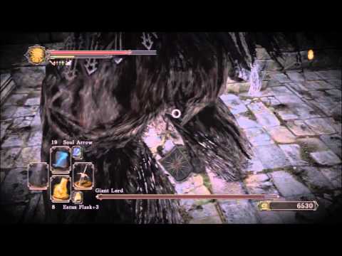 Dark souls 2 Giant lord and NPC (Non Playable Character) after