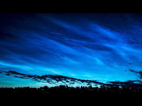 Noctilucent Clouds over Seattle timelapse