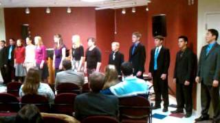 Ensemble Sings "Be the One" at Old Paths Baptist Church