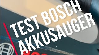 Test Akku Sauger Bosch GAS18V Professionell