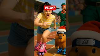 Capi vence a competição de patins?!