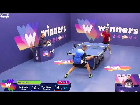 WINners CUP table 2  20.10  Kurilenko Oleg - Tveritinov Roman  14:45
