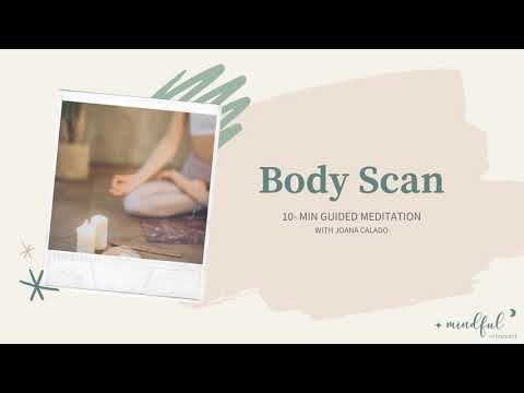 In this video I guide through a 10-minute meditation practice, called body scan, for total body relaxation and awareness.