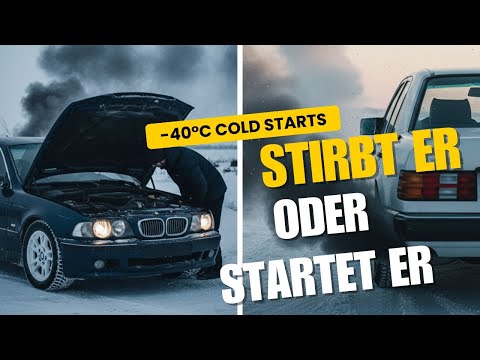 EXTREME KALTSTARTS: Wenn der Diesel bei -30°C kämpft! ❄️ (Cold Start Compilation)