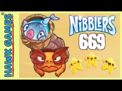 Fruit Nibblers Level 669 - 3 Stars Walkthrough, No Boosters