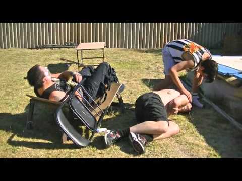 ICWS Halloween Hell 2012 - ICWS Hardcore Title: Aston Crude (c) Vs Killawatt Kaos