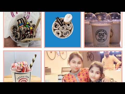 ice rolls++ice cream 🍦🍦🍦..@umama Abeera786