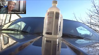 Squeaky windshield wipers? Easy Peasy fix