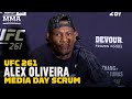 UFC 261: Alex Oliveira: News Of Son's Hospitalization Led To Weight Miss At UFC 254 - MMA Fighting