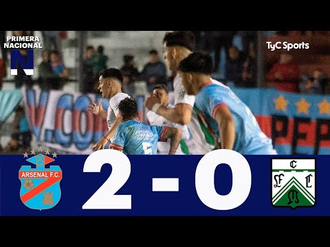 Arsenal 2-0 Ferro | Primera Nacional | Fecha 26 (Zona A)