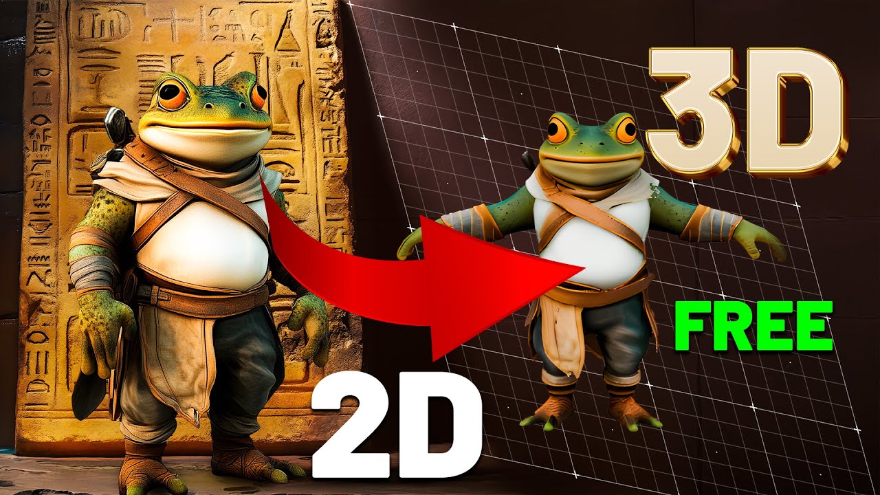 Rodin, the best 3D modeling AI so far! (FREE)