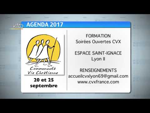 Agenda du 1er septembre 2017