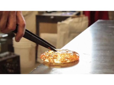 1st YouTube video about how hot can glass get