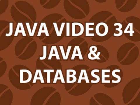 Java Video Tutorial 34