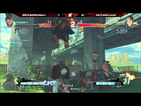 Marn vs Laugh - Canada Cup Gaming 2012 SFIV