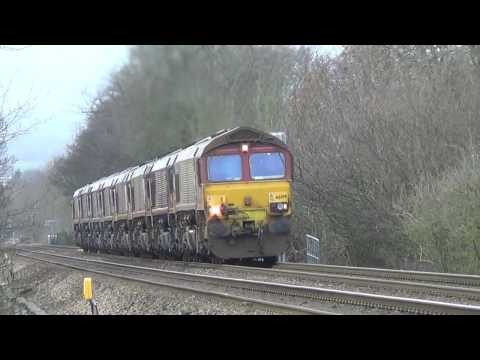 Class 66 8-loco Convoy | Margam - Bescot
