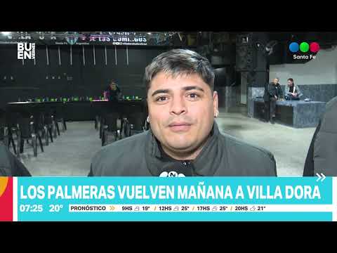 Los Palmeras vuelven al templo de la cumbia, y este sábado se presentan en Villa Dora