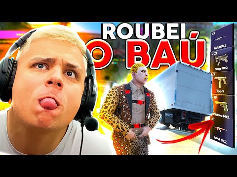 ROUBEl TODAS AS ARM@S INFILTRADO na GANGUE! 😱 GTA RP! (Paulinho o LOKO)