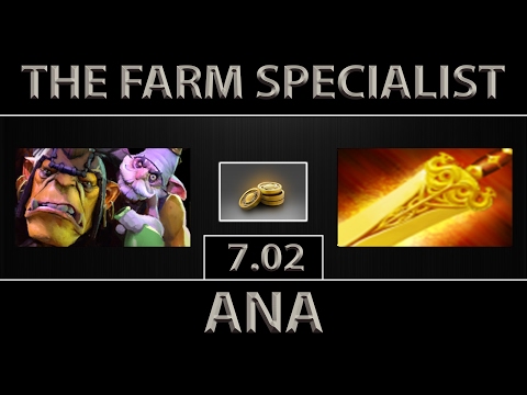 ana Alchemist Fast Farm ► The Farm Specialist ► Dota 2 [7.02]