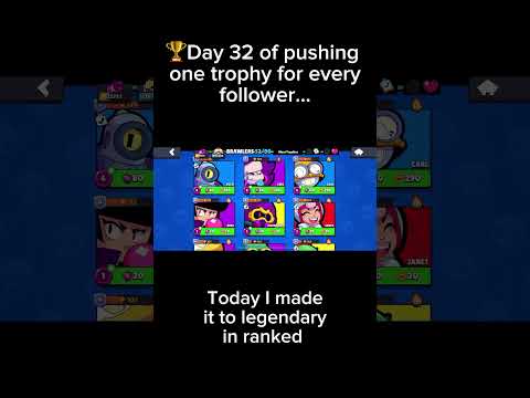 Follow for day 33🏆#brawlstars #clips #fyp #brawltalk #brawlstarsshorts