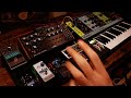 Galactic live Jam with Moog DFAM and Grandmother