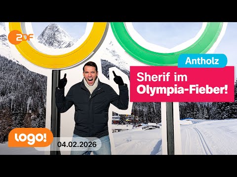 Olympia: logo!-Reporter Sherif vor den Biathlon-Rennen in Antholz | logo!-Nachrichten vom 04.02.26