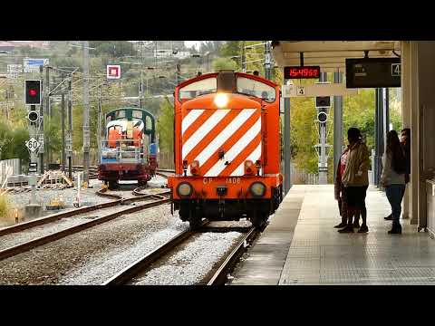 CP 1408 a passar no Pragal 2 Out 2020