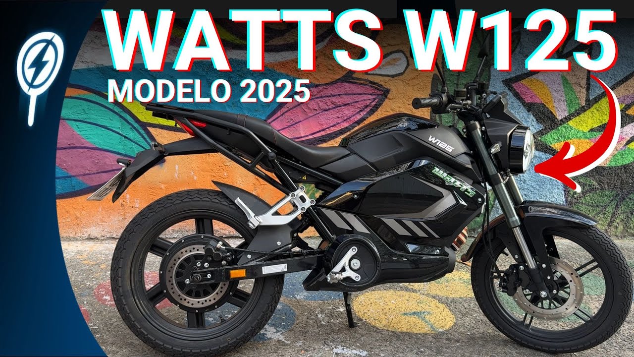 AGORA ELES ACERTARAM MUITO!!! NOVA WATTS W125 2025 ESTA INCRÍVEL !!!