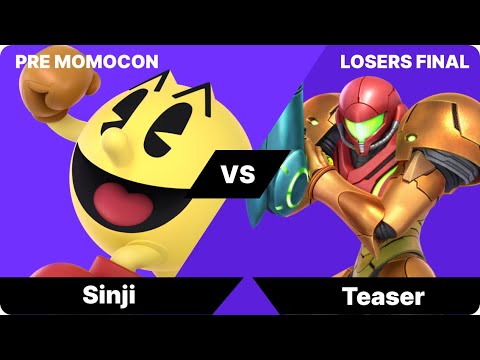 4o4 Pre Momocon -  LF Sinji(Pacman) vs Teaser(Samus)