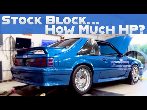 How Much Power Did My Stock Block Foxbody Make?