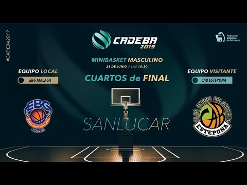CADEBAMINIMAS 2019 - CUARTOS - EBG MALAGA vs CAB ESTEPONA