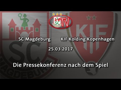 25.03.2017  SCM vs. KIF Kolding - Die Pressekonferenz