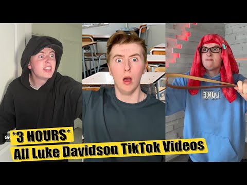 * 3 HOURS * Luke Davidson TikTok Videos - All Luke Davidson Funny TikToks Compilation