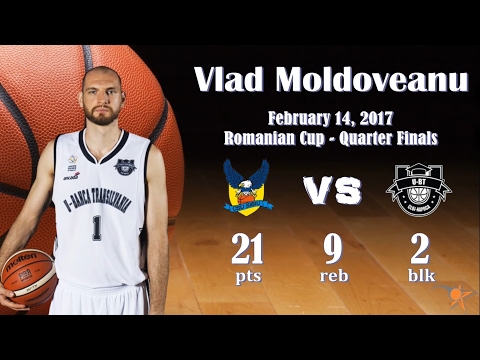 2017.02.14 Vlad Moldoveanu at CSU Sibiu - Cup Quarter Finals