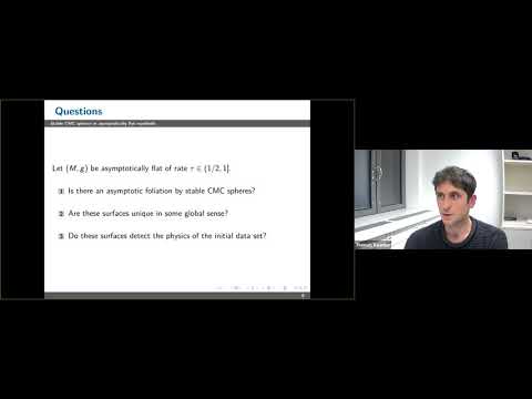 Th. Körber - Foliations of asymptotically flat 3-manifolds by stable constant mean curvature spheres