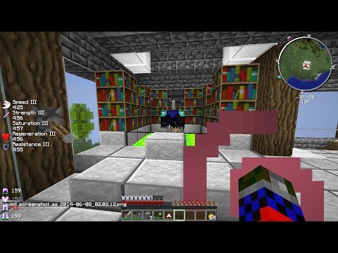Minecraft FTB Monster on the MineCrew Server: Episode 6 Auto Enchanting