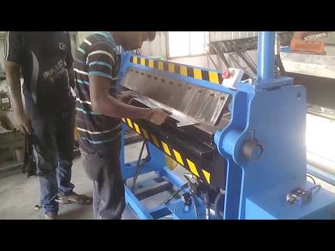Hydraulic Sheet Folding Machine
