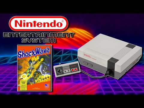 #265 Nintendo NES Time!...Shock Wave: interesting Puzzler in Space from the USA!