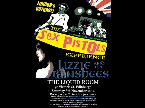 Lizzie and the Banshees - Liquid Room Edinburgh 8th Nov 2014. Full gig