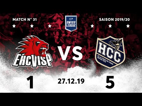 27.12.2019 EHC Viège - HC La Chaux-de-Fonds (1-5)