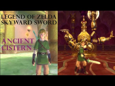 The Legend of Zelda Skyward Sword HD Ancient Cistern Walkthrough Part 11