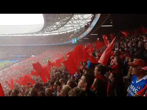 KNVB Bekerfinale AZ-Vitesse 0-2  -  2016 / 2017 aftrap + sfeerbeelden