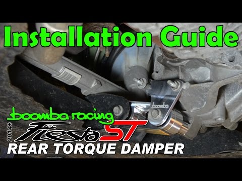 How to Install | Boomba Rear Motor Mount/Torque Damper for '14+ Ford Fiesta ST