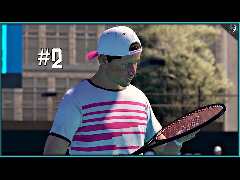 AO Tennis 2 Career Mode Episode 2 - WHAT A MATCH | PS4 Pro Gameplay