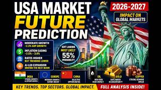 USA Market Future Prediction 2026-2027 | Stock Market Forecast, AI Boo