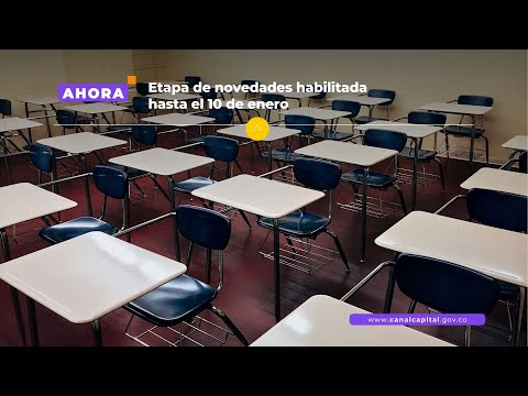 Matrículas 2026: última oportunidad para asegurar cupo en colegios públicos de Bogotá