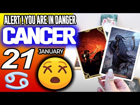 Cancer ♋❌ALERT❗YOU ARE IN DANGER😰 horoscope for today JANUARY 21 2026 ♋ #cancer tarot JANUARY