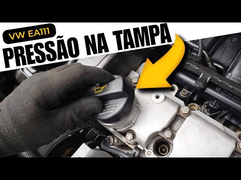 MOTOR PUXANDO AR PRESSÃO PELA TAMPA DE ÓLEO Fox Gol Polo Saveiro Golf Voyage Spacefox #stagecar