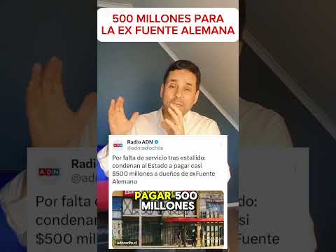 500 MILLONES QUE PAGUE BORIC